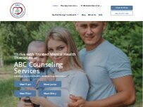 Website Screenshot ABC Counseling Services