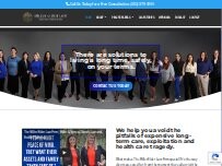 Website Screenshot The Miller Elder Law Firm, PA