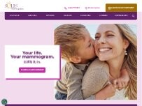 Website Screenshot Solis Mammography Corporate Headquarters