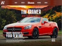 Website Screenshot Tim Kramer Cars