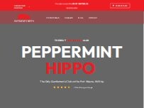 Website Screenshot Peppermint Hippo