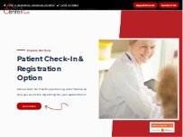 Website Screenshot Clinix Center for Health