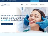 Website Screenshot Six Forks Family Dentistry