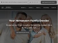 Website Screenshot Morris Family Dentistry