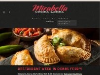 Website Screenshot Mirabella Cocina Latina