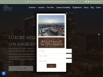 Website Screenshot One Museum Square Luxury Apartments