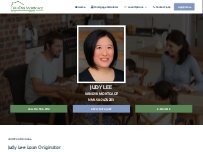 Website Screenshot Judy Lee - VanDyk Mortgage Corporation