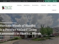 Website Screenshot Heritage Woods of Huntley