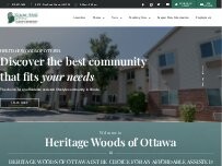 Website Screenshot Heritage Woods of Ottawa