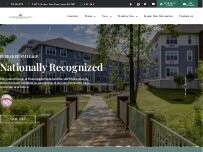 Website Screenshot Evergreen Village at Bloomington