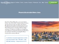 Website Screenshot Amen Clinics