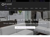 Website Screenshot St. Louis Sinus Center