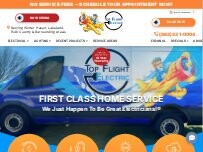 Website Screenshot Top Flight Electric