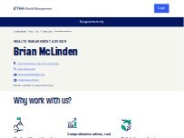 Website Screenshot Brian McLinden