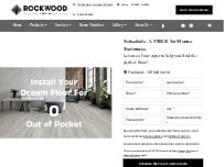 Website Screenshot Rockwood Flooring LLC