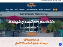 Website Screenshot Salt Cracker Fish Camp