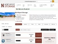 Website Screenshot Northport Storage