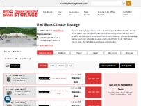 Website Screenshot Red Bank Climate Storage