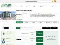 Website Screenshot Smart Storage