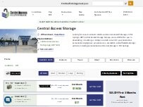 Website Screenshot Central Access Storage