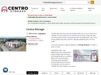 Website Screenshot Centro Storage