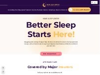 Website Screenshot Home Sleep Center