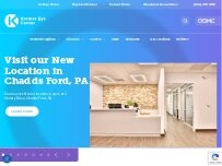 Website Screenshot Kremer Eye Center - Limerick