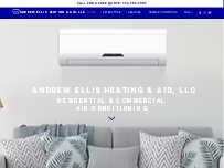 Website Screenshot Andrew Ellis Heating and Air, LLC