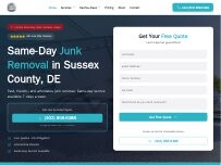 Website Screenshot Coastal Cleanout Junk Removal