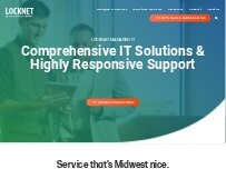 Website Screenshot Locknet Managed IT