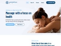 Website Screenshot Good Faith Spa