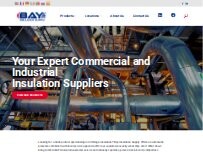 Website Screenshot Bay Insulation Supply of San Diego Inc.