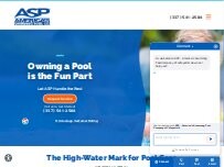Website Screenshot ASP - America's Swimming Pool Company of Lafayette