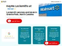Website Screenshot KeyMe Locksmiths