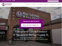 Website Screenshot West Suburban Wellness