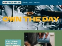 Website Screenshot COPA (aka Coffee Parlor)