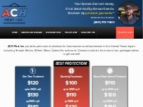 Website Screenshot Ach Pest, Inc.