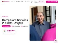 Website Screenshot Nurse Next Door Home Care Services - Salem, OR