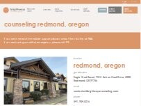 Website Screenshot Brightways Counseling Redmond Oregon