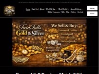 Website Screenshot Twin Falls Gold and Silver