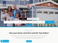 Website Screenshot Regina Miller | Coldwell Banker Heritage