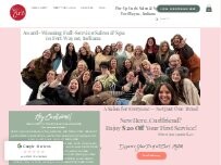 Website Screenshot Pin-Up Curls