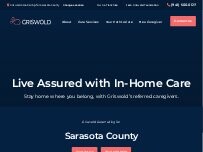 Website Screenshot Griswold Care Pairing