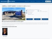 Website Screenshot Kentucky Farm Bureau Insurance