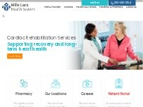 Website Screenshot Mille Lacs Health System