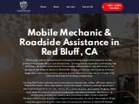 Website Screenshot A Mobile Mechanic