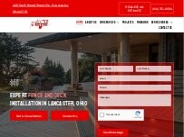 Website Screenshot Ace Fence & Deck LLC