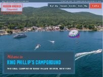 Website Screenshot King Phillips Campground & Resort