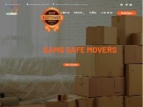 Website Screenshot Sam's Safe Movers