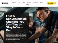 Website Screenshot American Quick Lube